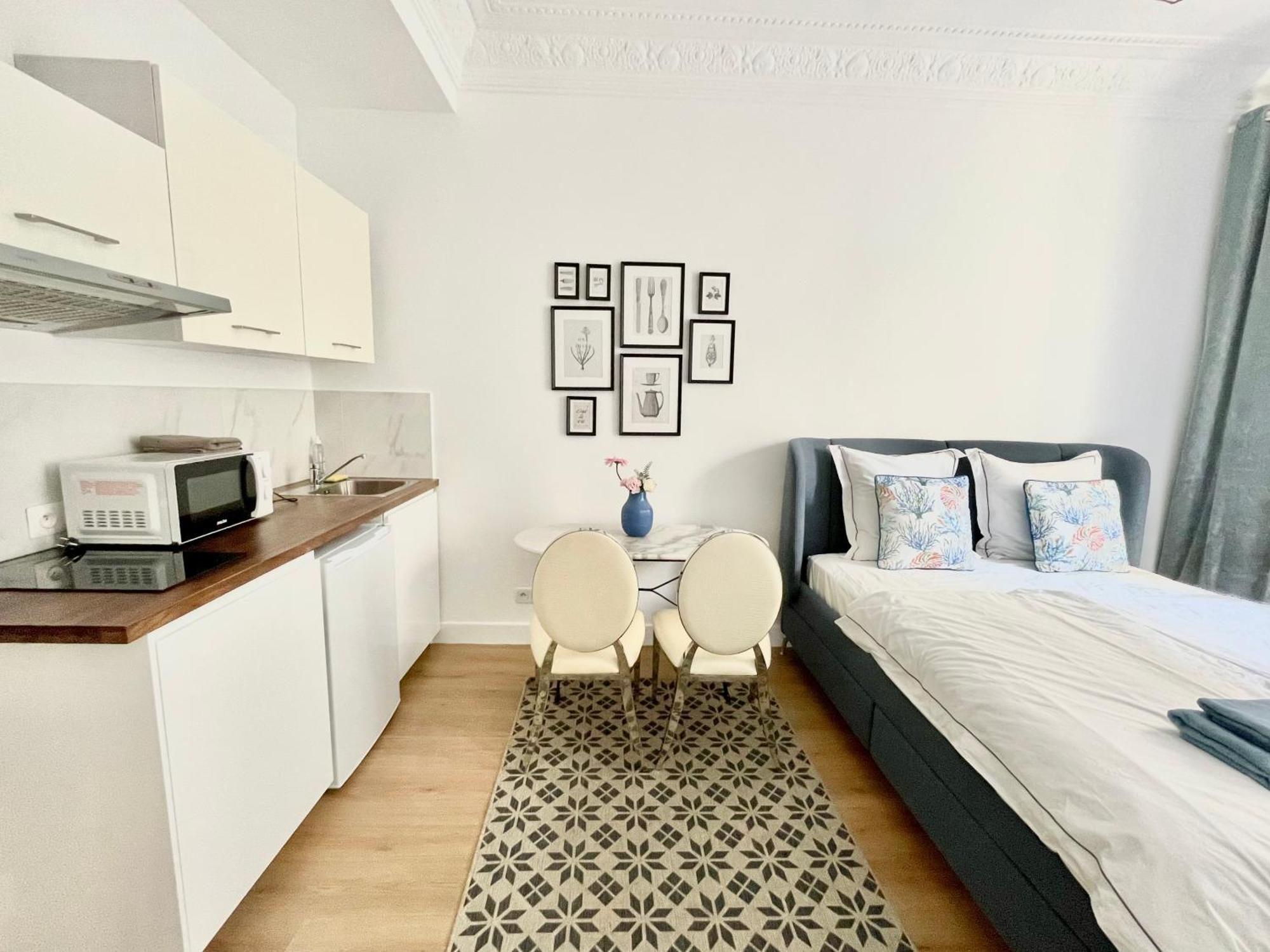 Studio 2 Steps From The Sea Near The Negresco Hotel Niza Exterior foto